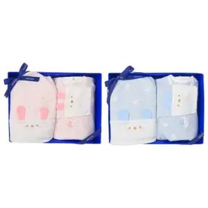 [갤러리아] (쌍둥이출산,태교,배냇저고리세트)도도모달배냇슈트두벌+속싸개세트(A1B-10107SET)
