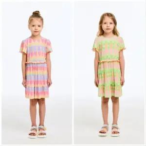 [갤러리아] 베네통키즈(26S)레인보우보드레 플리츠 원피스 QAOP11631