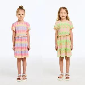 [갤러리아] 베네통키즈 26S/S 레인보우보드레플리츠원피스(2컬러) QAOP11631