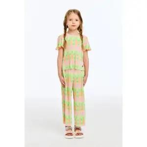 [갤러리아] 베네통키즈 26S/S 레인보우보드레플리츠팬츠세트 QAWS03631/PT03631YG