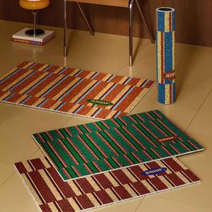 빈티지 코일 매트 현관 인테리어 40x60cm 타운 바닥 캘리 아 A 타입 베란다