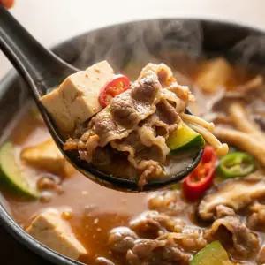 진한 감칠맛 차돌 된장찌개 밀키트 (300g)