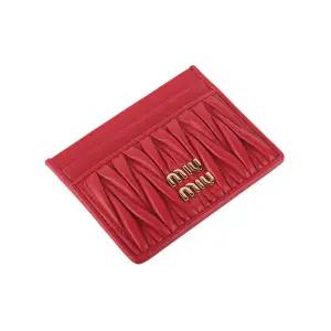 [중고명품] 5MC076 마테라쎄 나파 카드 홀더 지갑 25년 영수증사본 36676