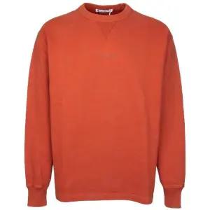 아크네 로고 오버사이즈 기모 맨투맨 쿠퍼 BI0082