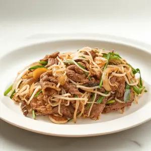 프레시지 쉬움 차돌박이 아삭 숙주볶음 냉장 밀키트 2인분 반찬 집들이음식