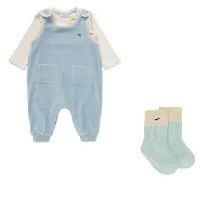 B블루독베이비B BLSOFT골벨로아SET우주복.양말SET 45C7067501.45C1481006우주복선물 146697