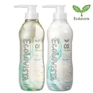 살림모아 에코 로비스타 샴푸 린스 트리트먼트 촉촉한 머릿결