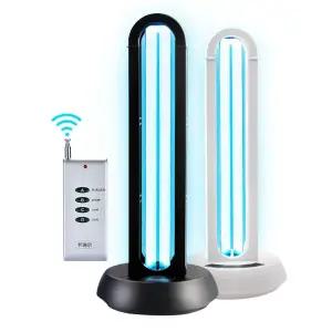 자외선 리모컨 가정용 3단 UV 살균램프 살균등 소독 40-65W 스탠드
