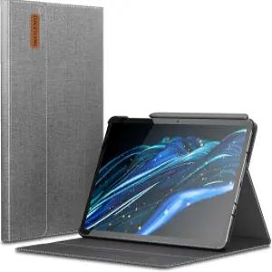 삼성 갤럭시 탭 S10 라이트/10 FE/ S9 FE 5G 10.9 인치/탭 11 인치 S 펜 홀더가 있는 울트라 슬림 멀티