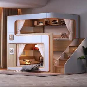 2층침대 벙커침대 캡슐 복층 다락 배드 자녀방 벙커