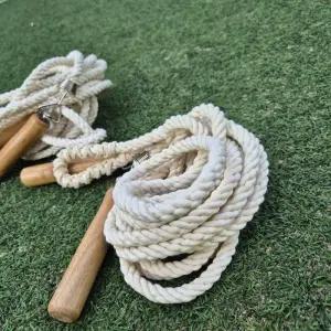 체육 줄넘기 운동회 손잡이 로프 대회 단합대회 단체 긴 7M 5M [fFJ43PB]