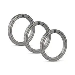 티타늄키홀더 티타늄 키링 스타일 원형 고품질 열쇠고리 부 3P 세트