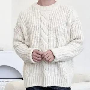 니트 남자 티 남성 긴팔 라운드넥 기본 베이직 데일리