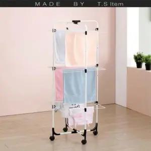 원룸빨래건조대 6단빨래건조대 태성건조대 십자형구조 6단태성건조대