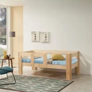 편백나무 원목 파인우드 쇼파베드 매트리스포함 미니.멀티.싱글.슈퍼싱글침대