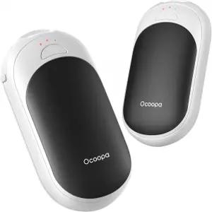 OCOOPA 마그네틱 충전식 손난로 2팩 초박형 전기 휴대용 포켓 사이즈 히터 남성용 여성 지갑 필수품 유니온