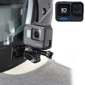 고프로 10 호환 액션캠 오토바이 헬멧 사이드 장착 마운트 GOPRO10 (KYR-W97D277)