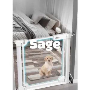 강아지 아크릴 안전문 적용 애견 울타리 높이 슬라이딩 현관