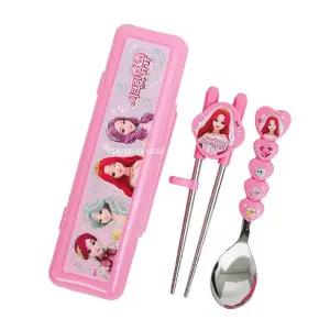 시크릿쥬쥬 오로라 교정용 스푼 젓가락 케이스 세트