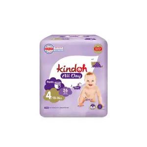킨도 팬티 기저귀 아기 유아 뉴올데이 4단계 26매 4팩 MNS