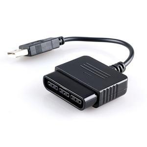 소니호환 플레이스테이션 PS2 PS3 콘솔 PC로 연결하는 게임패드 케이블 USB 연장 컴퓨터 게임 플레이어 컨