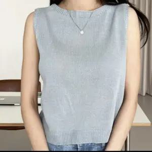 민소매 나시 니트 티셔츠 DJJ1051