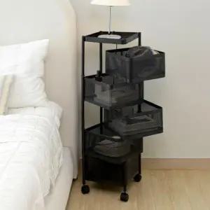 [아트박스]/아도라하우스 철제 5단 이동식 서랍 트롤리