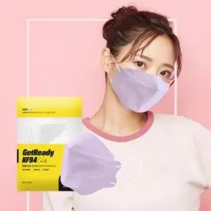 KF94 3D 대형 컬러 황사마스크 100매 일회용 귀편한 여름용 자외선차단