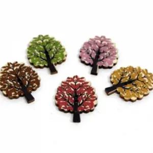 부자재 나무 단추 200개 만들기 재료