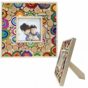 뚝딱 나무공작 나무 조각으로 액자 꾸미기 5인용 만들기 교구 재료