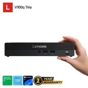 [레노버]V100q N100 윈도11프로(8G/128GB/13GGS02C00-P) 엔트리 미니PC 팬리스 무소음 키오스크 샤이니지