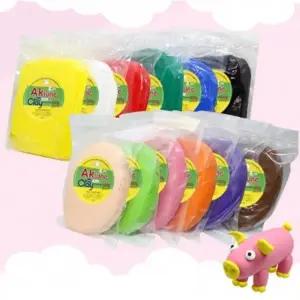 뚝딱 아키우네 클레이 500g 지퍼백 만들기 교구 재료