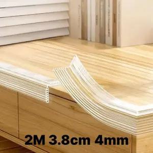 도톰한 쿠션 모서리안전가드 강력접착 투명 잘라쓰는 모서리보호/말랑한PVC가드/말랑한모서리가드/말랑한모