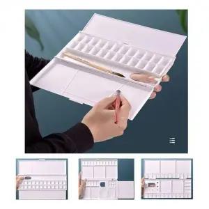 수채화 물감 24구 28구 미술용 팔레트 미니