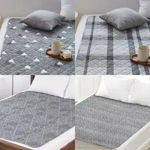 [한일의료기]한일의료기 탄소 카본 프리미엄 전기요 중 사이즈 100x180cm 패턴 4종 전기매트 전기장판 탄