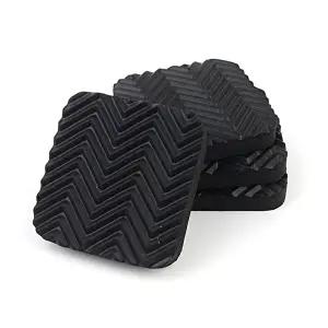 두꺼운 4P 고무 패드 발받침 받침 세탁기 진동흡수 (KYR-WFH9UCO)