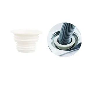 세탁호스마개 실리콘 핑크 세탁배수구덮개 하수구덮개 (KYR-WFGPYUK)