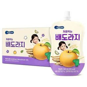 베베쿡 처음 먹는 배도라지 유아 음료 100ml 20개