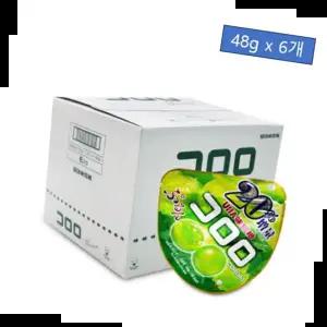 일본간식 일본 코로로 젤리 머스캣 x (1통) 청포도맛 48g 6개