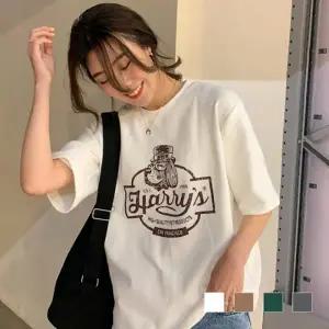 모자 강아지 면 반팔티 SD-230508