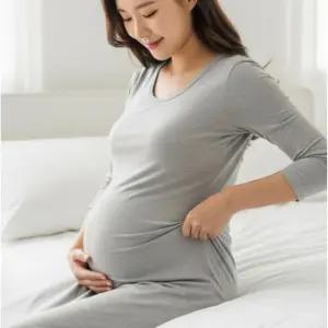 임부복 원피스 임산부 만삭 반팔 홈웨어 긴팔 스판데일리치마 편한 빅사이즈 롱원피스 박스 임부