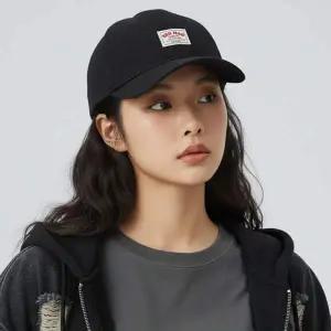 (H.LINE) 미니멀 숏챙 앰버캡