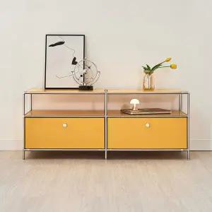 동서가구 E0 프리오 스틸 모듈 1200 1단 서랍장 DF926931