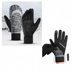 [셀러에이드]겨울용 바이크 터치 스마트폰 방한 기모 장갑