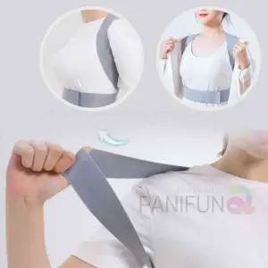 바른자세 등 밴드 교정기 거북목 굽은어깨 굽은 자세교정밴드 허리 척추 등교정