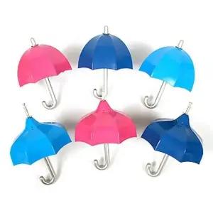 6가지 스타일 미니 우산 모양 휴대용 FM 라디오