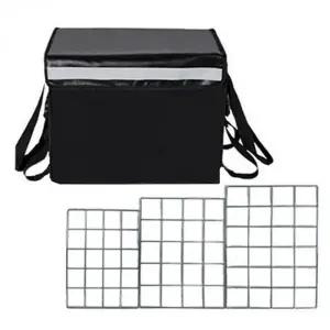 오토바이 액세서리 철망 짐받이 고정 가방 보온 보냉 백 32 리터