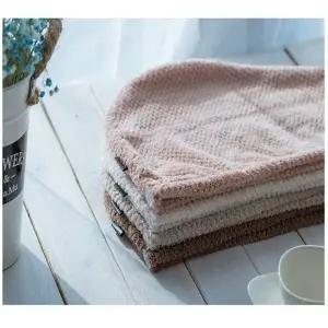 욕실 드라이 헤어 수건 속건 타월 화이트