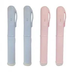 [콩심팥심]4P 휴대용 여행용 올인원 칫솔 컴팩트 치솔