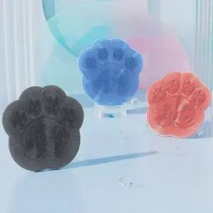 벽 부착식 셀프 때밀이 실리콘 욕실 샤워 브러시